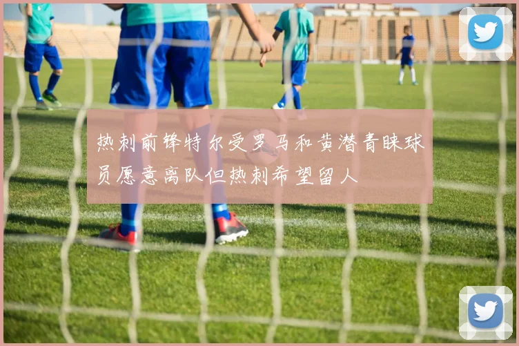 热刺前锋特尔受罗马和黄潜青睐球员愿意离队但热刺希望留人